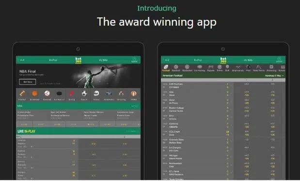 приложение Bet365