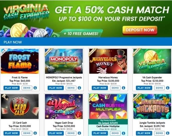 va lottery promo code