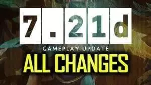 Dota 2 Patch 7.21d