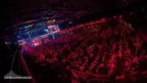 Crowds at the Annext Arena in Stockholm