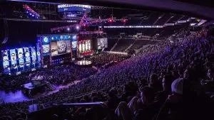 IEM Rio Major The crowd watches a live game during IEM