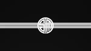 Черно-белый логотип TSM Team SoloMid.