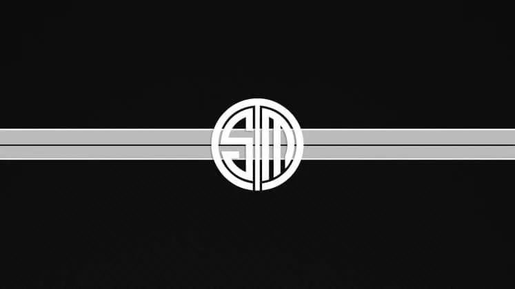 Черно-белый логотип TSM Team SoloMid.