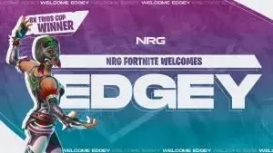 NRG Esports Edgey Fortnite