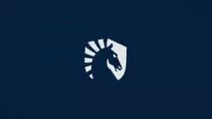 The Team Liquid logo, a horse head in a shield shaped box