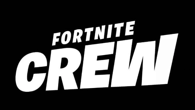 Слова «Команда Fortnite» выделены жирным шрифтом белыми буквами на черном фоне.