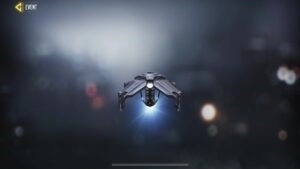 The Flash Drone from COD Mobile Season 9 appears on a blurry dark background.