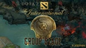 The Aegis of the Immortals trophy appears atop a screengrab of the Dota 2 map. The words 