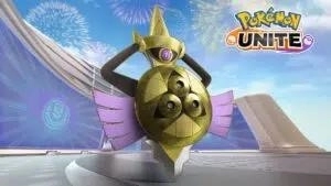 Aegislash using shield in Pokemon Unite