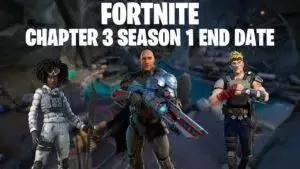 Fortnite C3S1 End Date