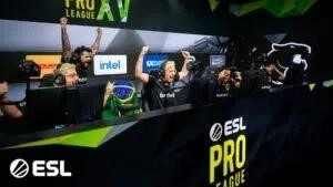 FURIA players celebrating in ESL Pro League