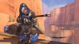 Ana the Sharpshooter, one of the DPS heroes available to play in Overwatch