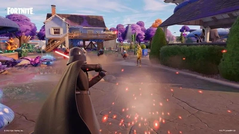 Vader Mythic в игре в обновлении Fortnite V3.60