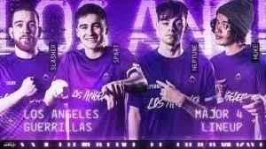 Los Angeles Guerrillas Major 4 Lineup