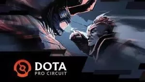 Герои Dota 2 Antimage и Terrorblade сталкиваются на рекламных изображениях DPC