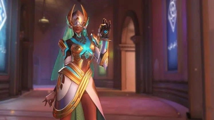 Герой ловкости Симметра из франшизы Overwatch от Blizzard.