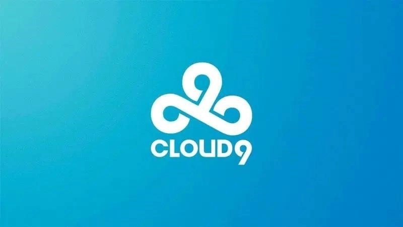 Логотип Cloud9 синий bg