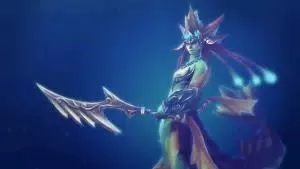 The Dota 2 Hero Naga Siren