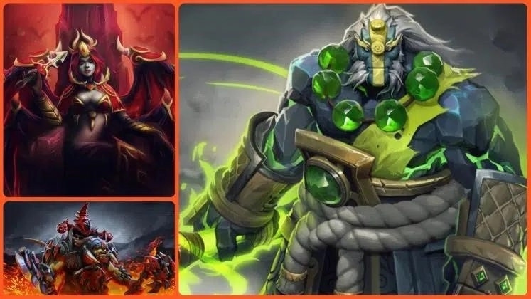 Dota 2: Battle Pass 2022 — самые сложные еженедельные задания недели 4 — Ft — Queen of Pain, Earth Spirit и Alchemist на пути к победе