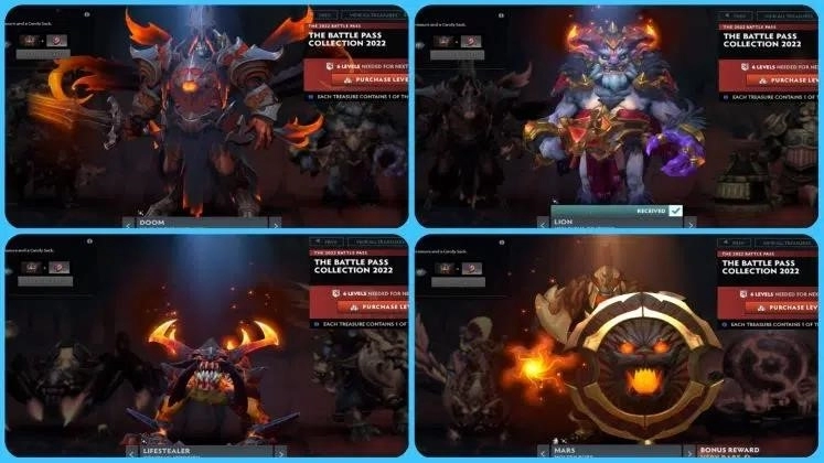 Dota 2: Battle Pass 2022 — Чего ждать от The Battle Pass Collection 2022 Treasure — Doom, Lion, Lifestealer и Mars привлекают внимание своими скинами