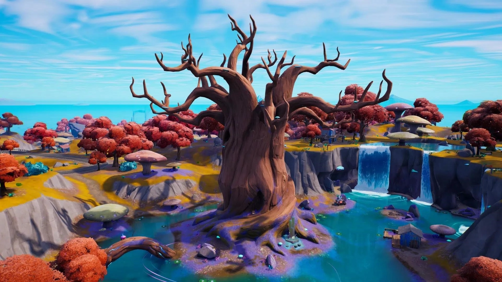 Лучшие места для приземления в Fortnite, глава 3, сезон 4 — Reality Tree