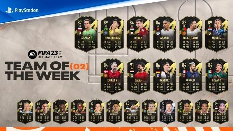 FUT 23 TOTW 2