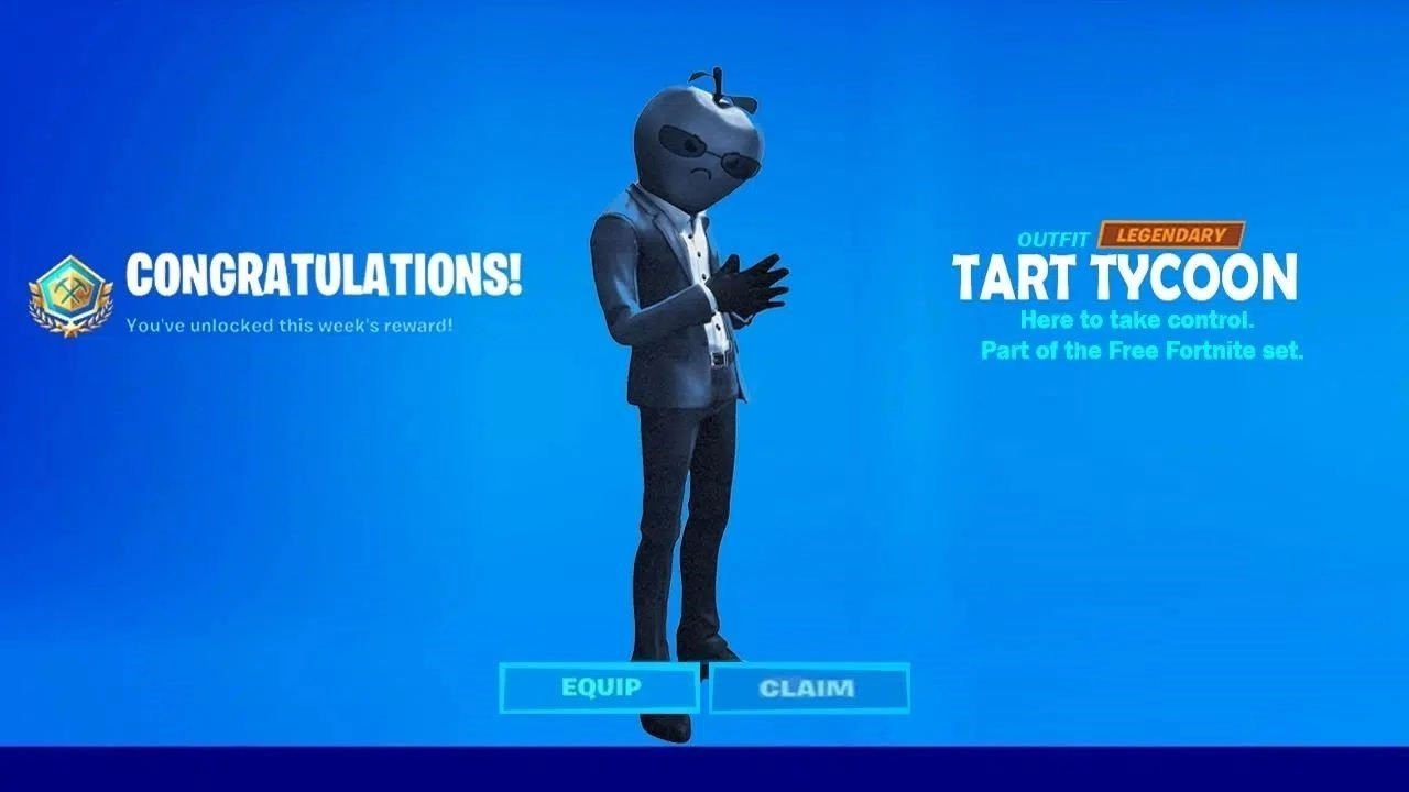 Бесплатные скины Fortnite - Tycoon Tart