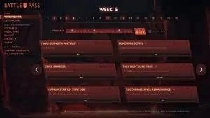 Battle Pass 2022 - Guide to Completing Weekly Quests for Week 5 - ft