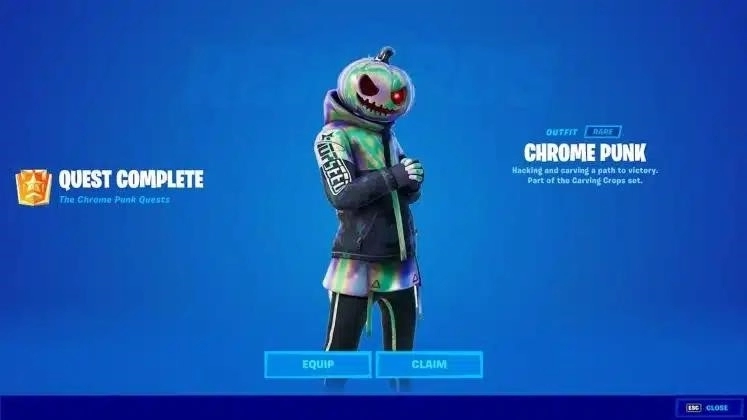 Как получить Chrome Punk в Fortnite