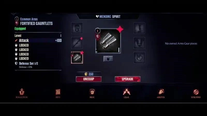 Onslaught's gear system is very similar to what's in Star Wars: Galaxy of Heroes.