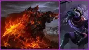 Dota 2 - Battle Pass 2022 - Best Melee Heroes for Diretide - ft - Chaos Knight and Faceless Void stun their enemies in battle