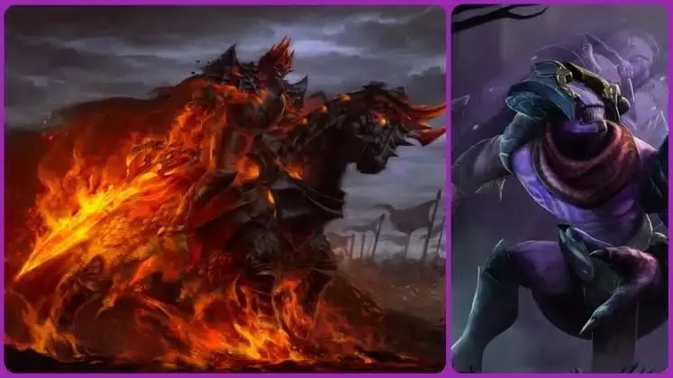 Dota 2 - Battle Pass 2022 - Лучшие герои ближнего боя для Diretide - ft - Chaos Knight и Faceless Void оглушают своих врагов в бою