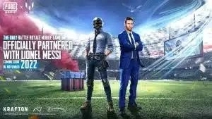 PUBG X Messi crossover