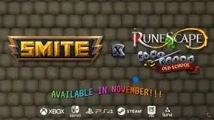 Picture of SMITE x RuneScape event