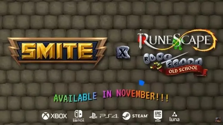 Изображение события SMITE x RuneScape