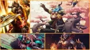 Dota 2 - Battle Pass 2022 - Easiest Weekly Quests for Week 14 - ft - Beastmaster, Nature's Prophet, Lion, and Gyrocopter unleash their skills in the game